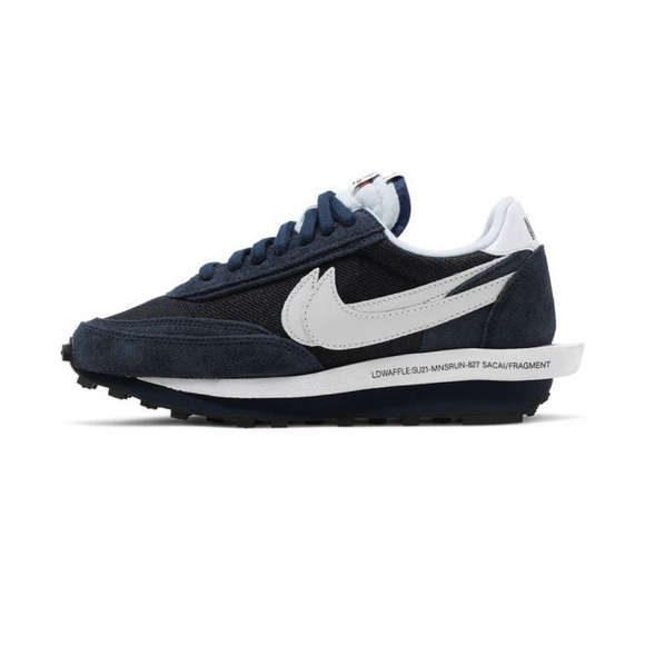 Waffle “Blackened Blue”  Fragment Design x Sacai x LDV. Size 9 Men. Brand New